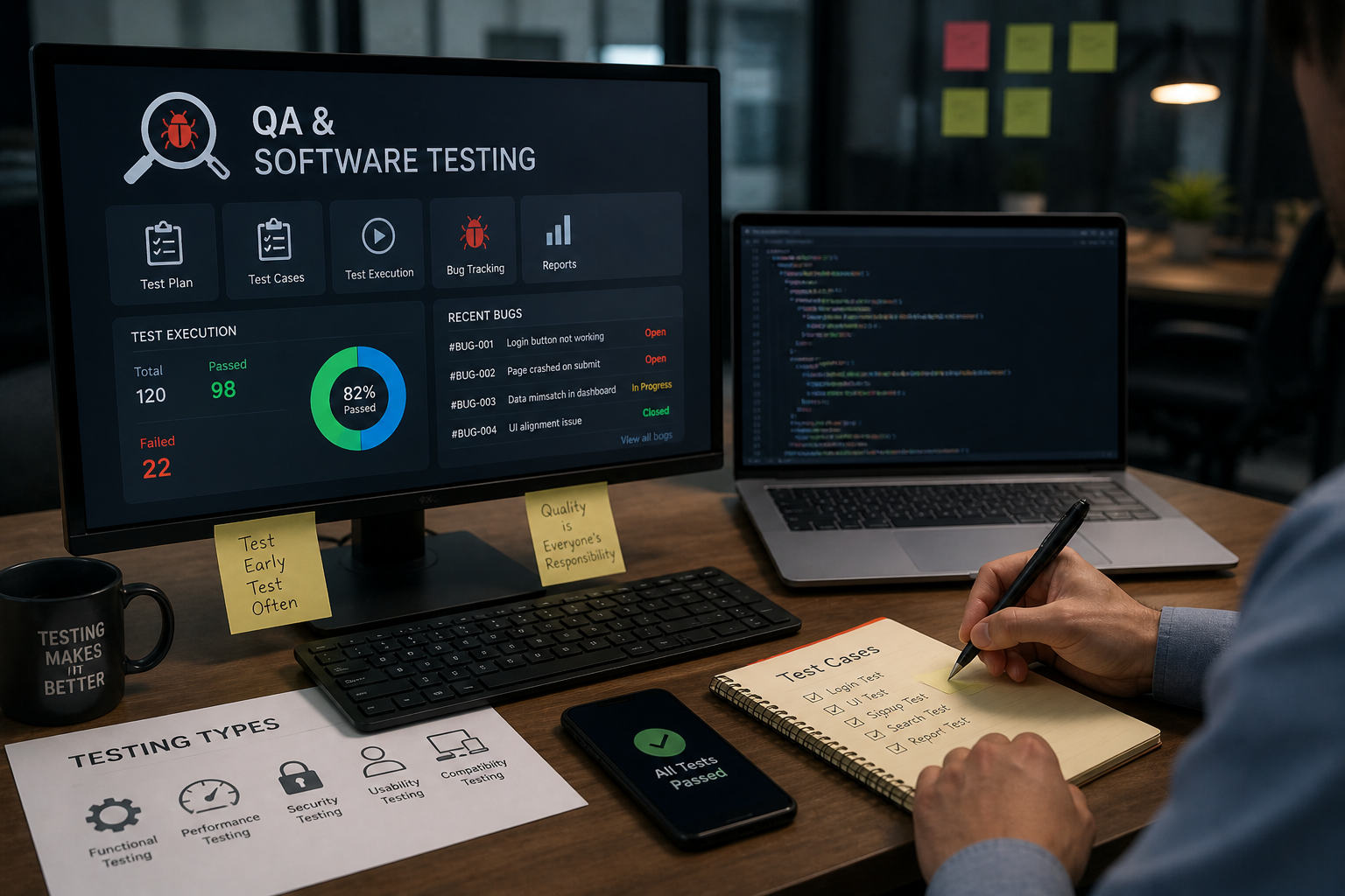QA & Software Testing